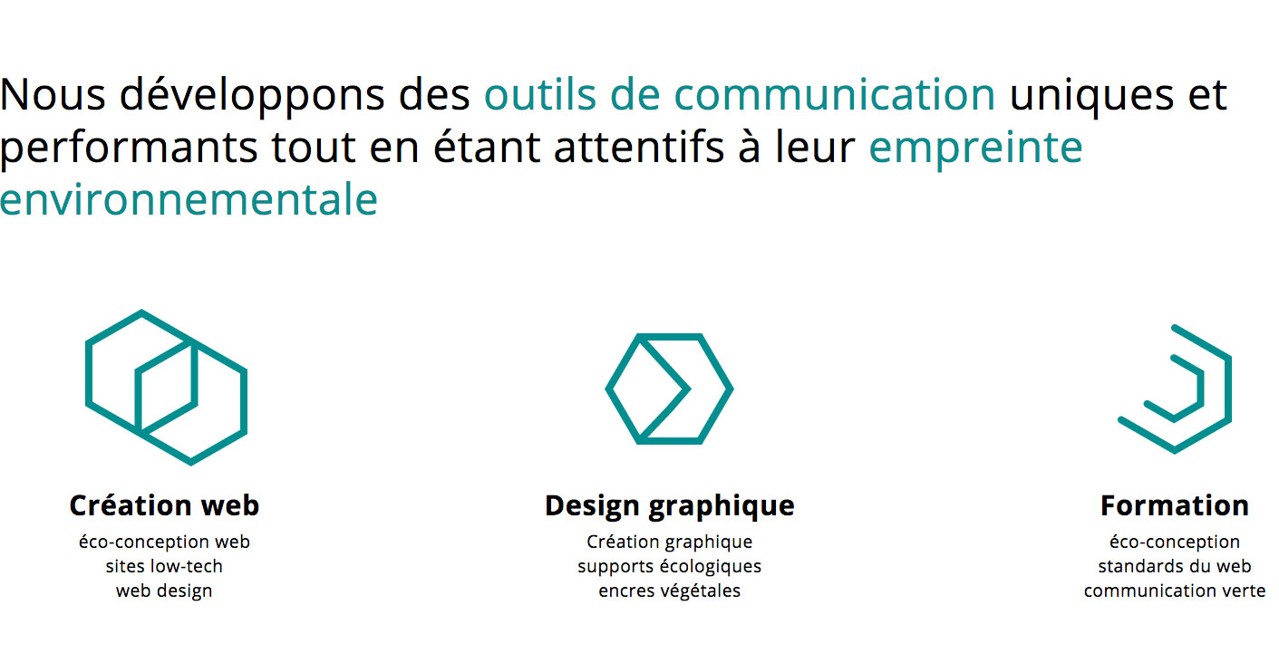 Agence Eptagram, ecoconception web